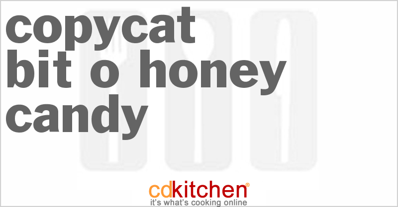 Bit-O-Honey Candy - CDKitchen.com