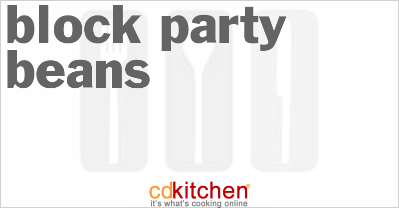 Block Party Beans - CDKitchen.com