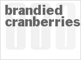 recipe for brandied cranberries