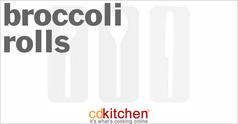 Broccoli Rolls - CDKitchen.com
