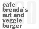 recipe for cafe brenda's nut and veggie burger