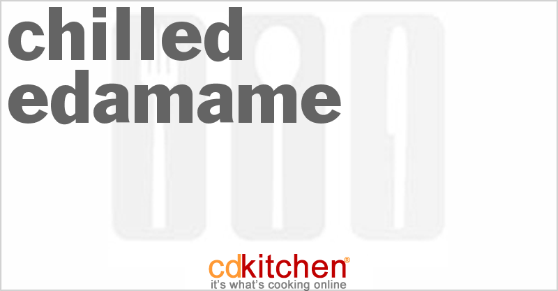 Chilled Edamame - CDKitchen.com