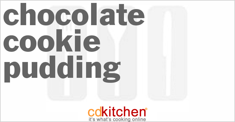 Chocolate Cookie Pudding - CDKitchen.com