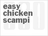 recipe for easy chicken scampi