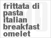 recipe for frittata di pasta italian breakfast omelet