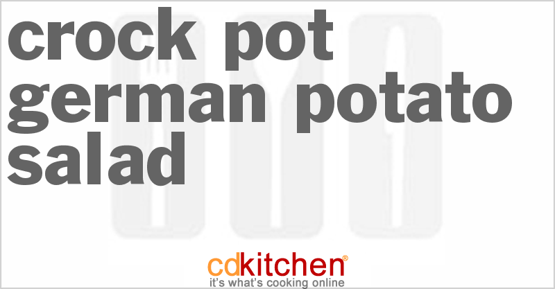 German Potato Salad - CDKitchen.com