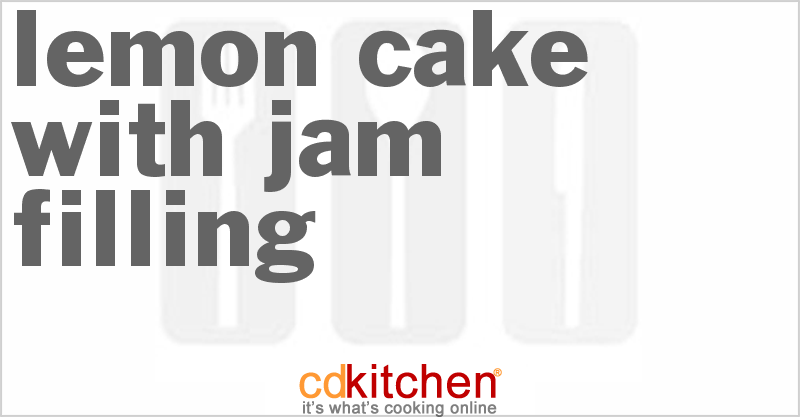 Lemon Cake with Jam Filling - CDKitchen.com