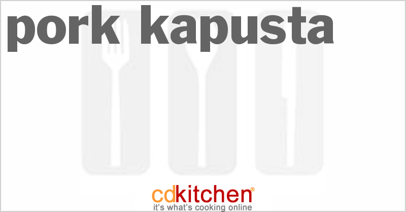 Pork Kapusta - CDKitchen.com