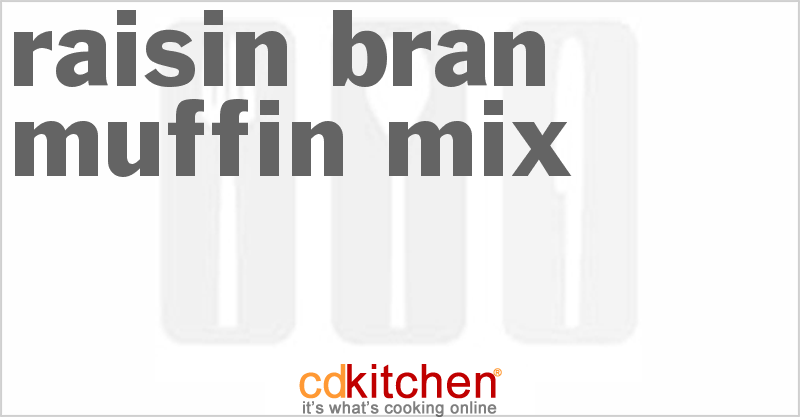 Raisin Bran Muffin Mix - CDKitchen.com