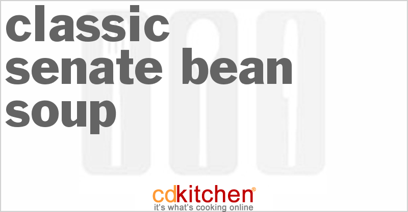 Classic Senate Bean Soup - CDKitchen.com