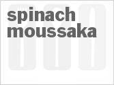 recipe for spinach moussaka