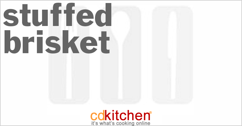Stuffed Brisket - CDKitchen.com