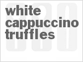 recipe for white cappuccino truffles