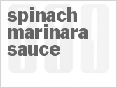 Spinach Marinara Sauce