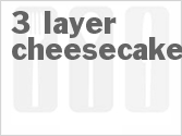 recipe for 3 layer slow cooker cheesecake