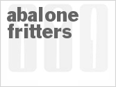 recipe for abalone fritters