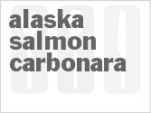 recipe for alaska salmon carbonara