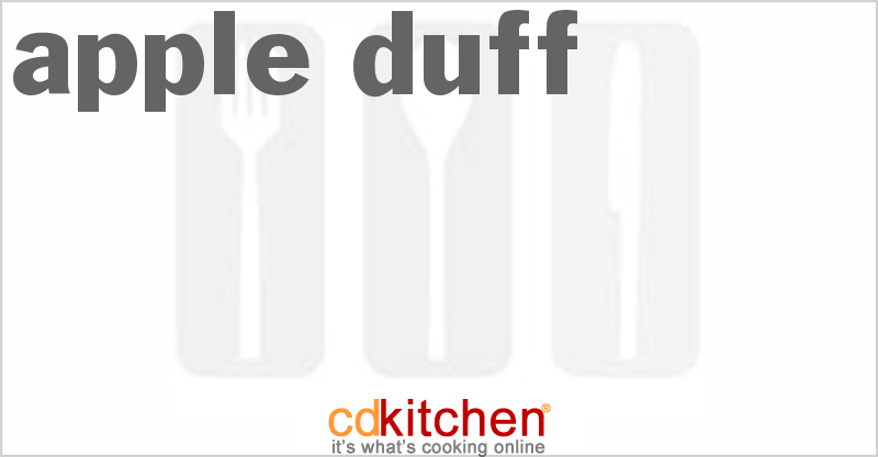 Apple Duff - CDKitchen.com