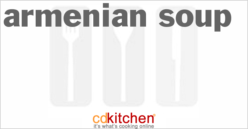 Armenian Soup - CDKitchen.com