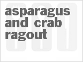 recipe for asparagus and crab ragout