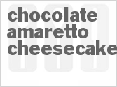 recipe for chocolate amaretto cheesecake