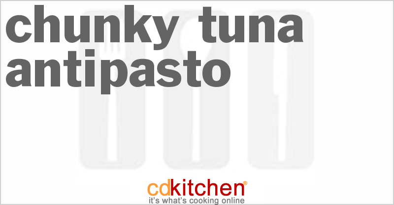 Chunky Tuna And Vegetable Antipasto - CDKitchen.com