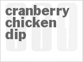 recipe for cranberry chicken dip