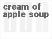 recipe for cream of apple soup