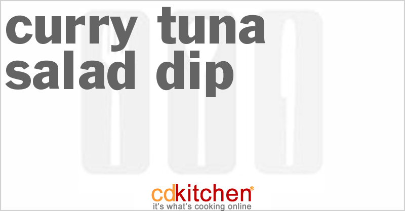 Curry Tuna Salad Dip - CDKitchen.com