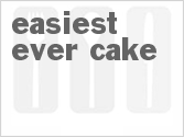 recipe for easiest ever cake