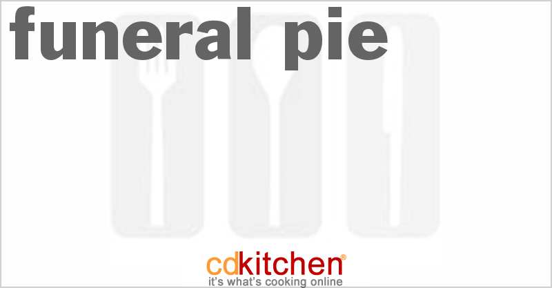 Funeral Pie - CDKitchen.com