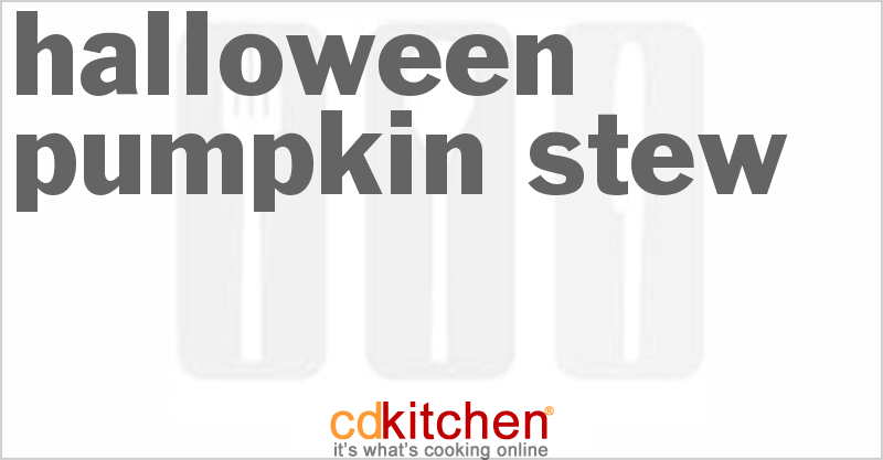 Halloween Pumpkin Stew - CDKitchen.com
