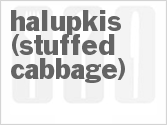recipe for halupkis (stuffed cabbage)