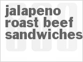 recipe for slow cooker jalapeno roast beef sandwiches
