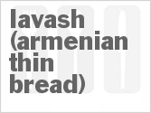 recipe for lavash (armenian thin bread)