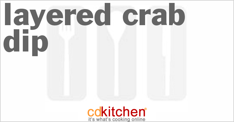 Layered Crab Dip - CDKitchen.com