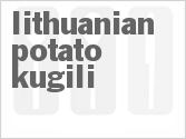 recipe for lithuanian potato kugili