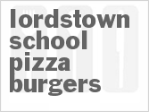 recipe for lordstown school pizza burgers