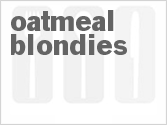recipe for oatmeal blondies