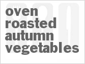recipe for oven-roasted autumn vegetables