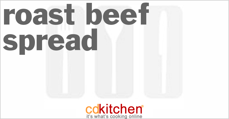 Roast Beef Spread - CDKitchen.com