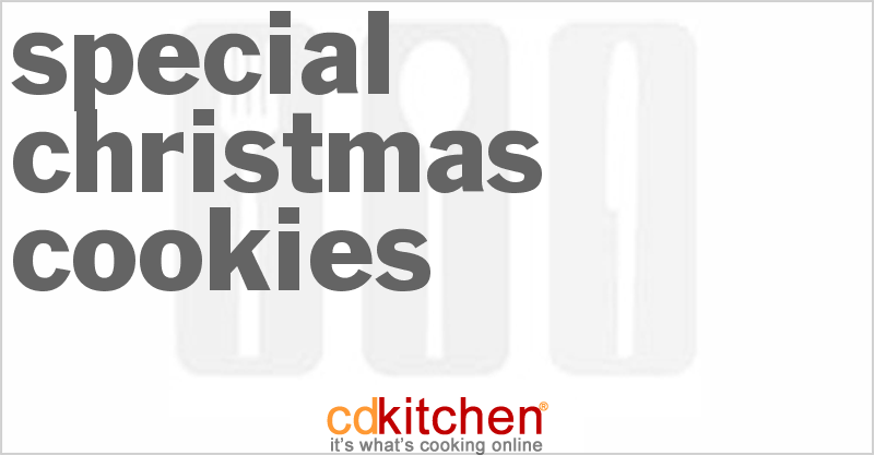 Special Christmas Cookies - CDKitchen.com