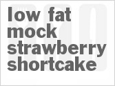 recipe for slow cooker low fat mock strawberry shortcake