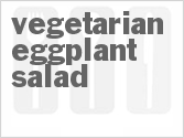recipe for vegetarian eggplant salad (salata de vinete)