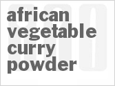 African Vegetable Curry Powder