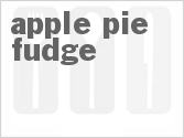 recipe for apple pie fudge