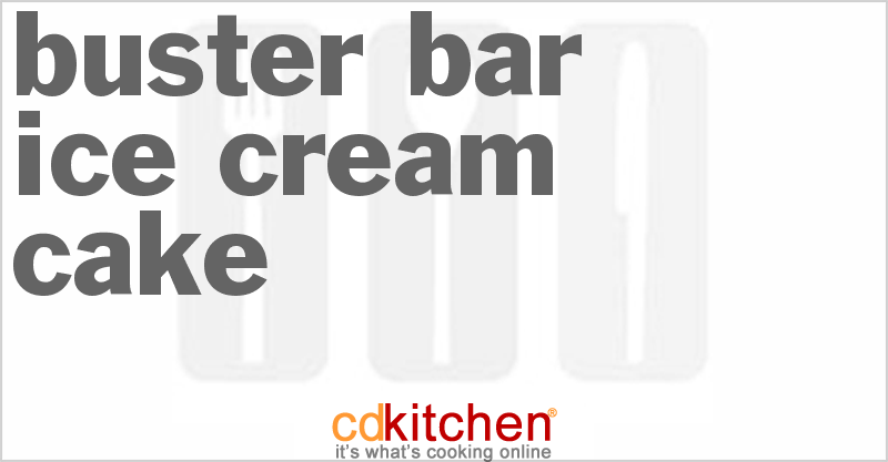 Buster Bar Ice Cream Cake - CDKitchen.com