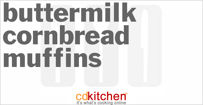 Buttermilk Cornbread Muffins - CDKitchen.com