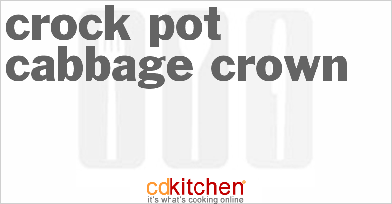 Cabbage Crown - CDKitchen.com
