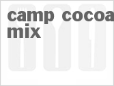 recipe for camp cocoa mix